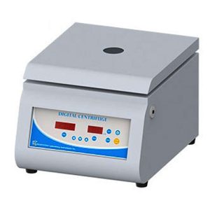 Digital Centrifuge is equipped with digital speed display, so users can set required speed accurately with no overshoot. Metal housing is sturdy and durable.